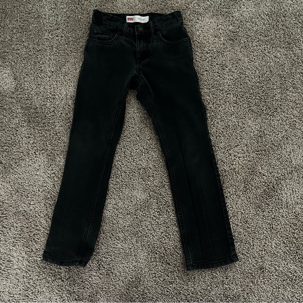 511 Slim Black Girl’s Levi’s Size 8 Regular